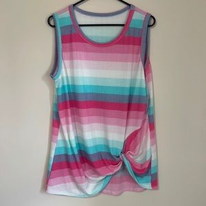 Rainbow tank top